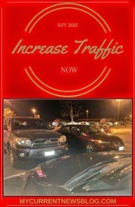 Increase blog traffic now